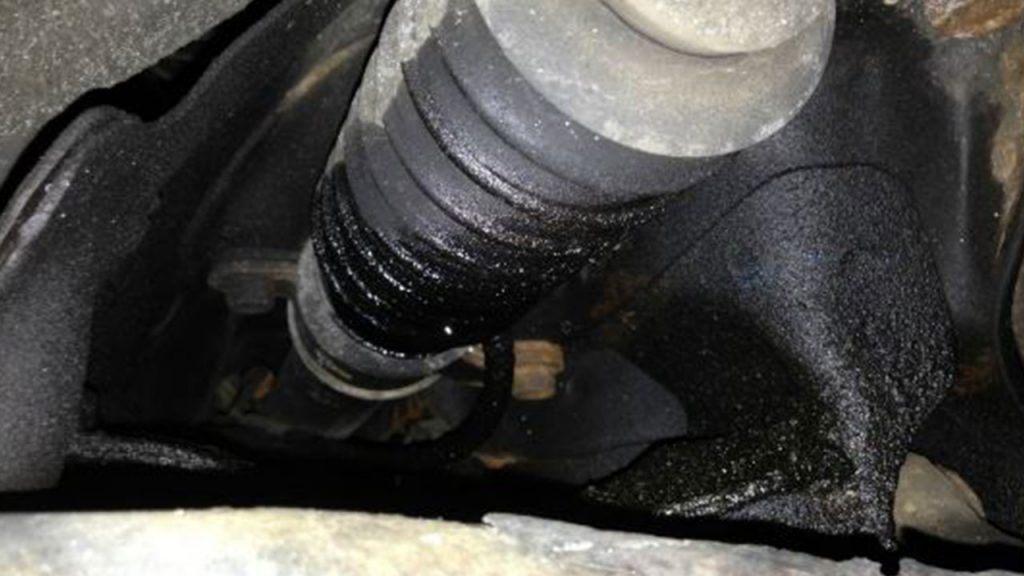 honda pilot power steering fluid leak