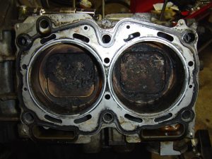 damaged Subaru head gasket problems