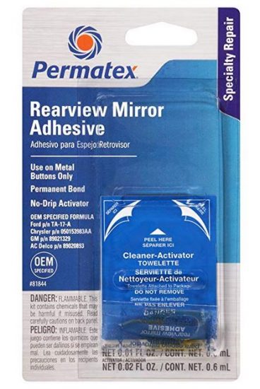 Permatex Professional Strength Rear View Mirror Adhesive