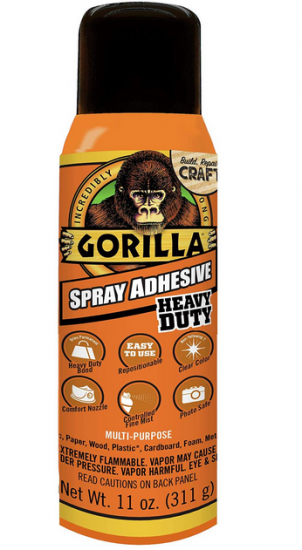 Gorilla 6314407 Spray Adhesive