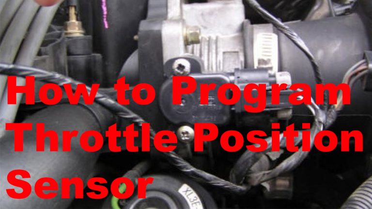 How to Calibrate Throttle Position sensor
