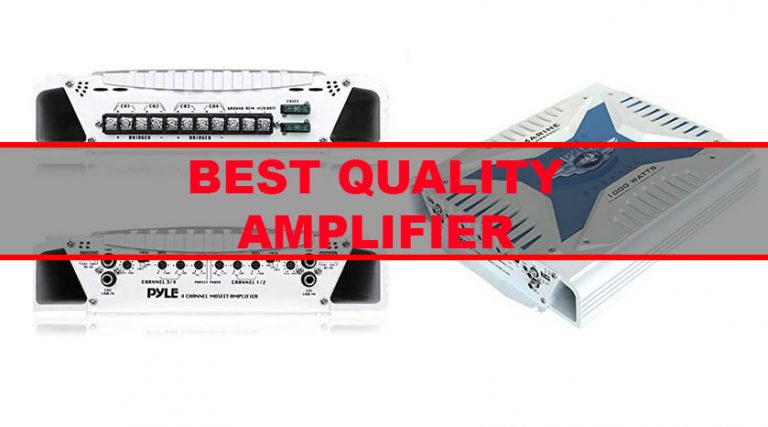 Best 4 Channel Car Amp for Sound Quality