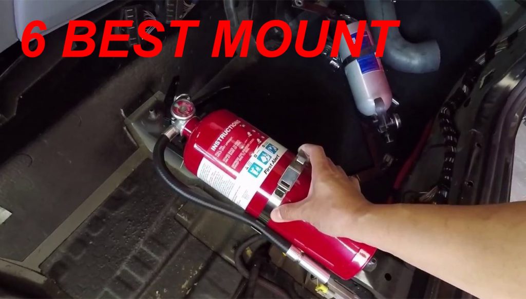 6 Best Fire Extinguisher Car Mount & Best Place to Mount Fire