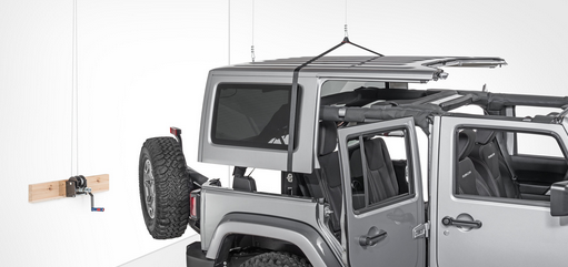 Easy way to remove Jeep Wrangler hardtop (Solo Jeep Hardtop Removal) –  
