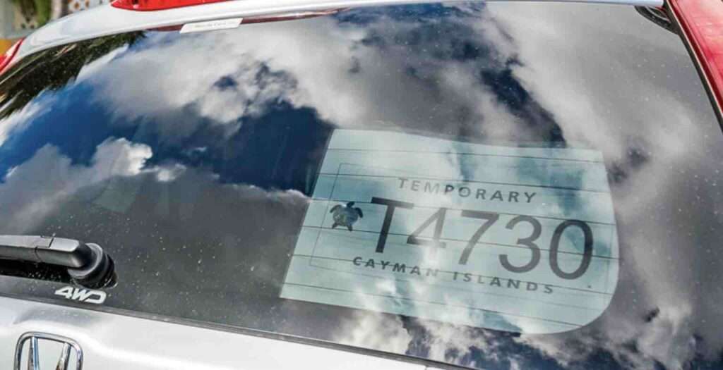 how to get temporary license plates when buying from a private seller