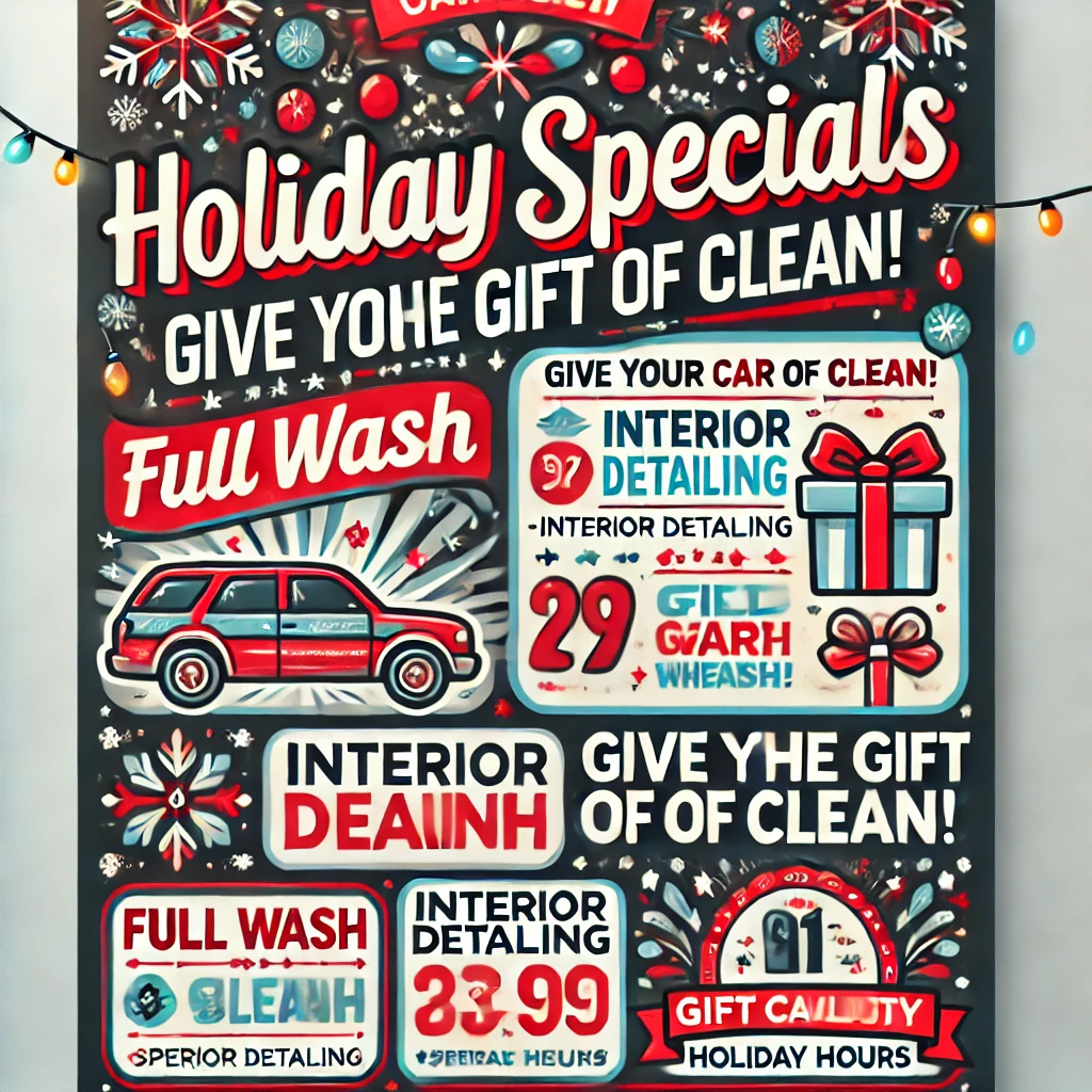  Holiday Specials poster and flyer designs