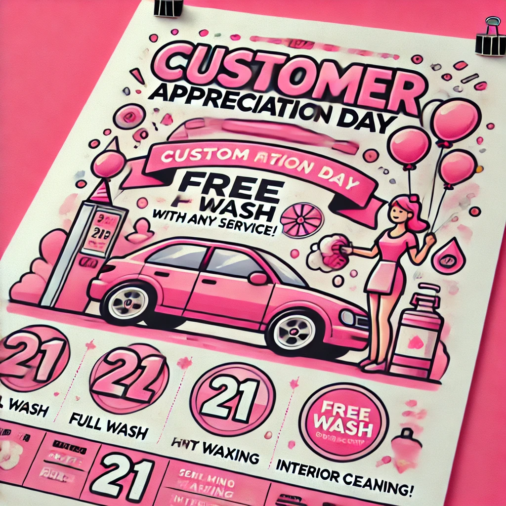 Car Wash poster design ideas