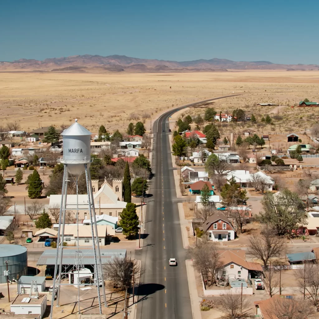 Marfa, Texas Prettiest Small Towns in USA 