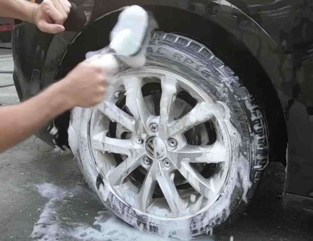 how to detail your own car tire  like a pro