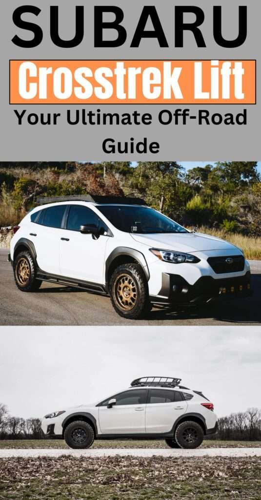 Lifting Subaru Crosstrek off Road