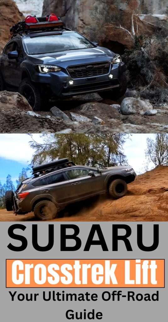 Lifting Subaru Crosstrek off Road