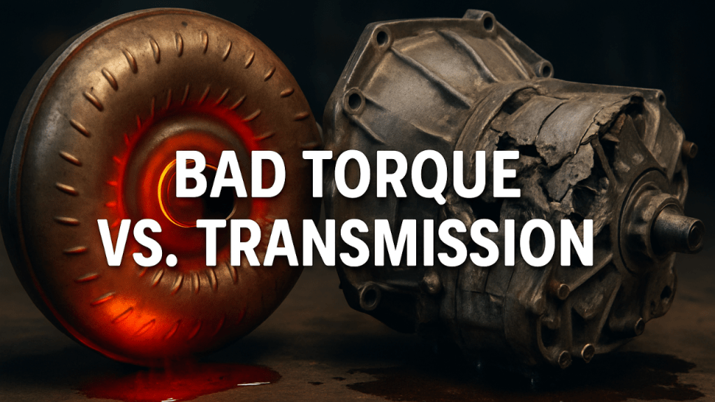 will a bad torque converter throw a code